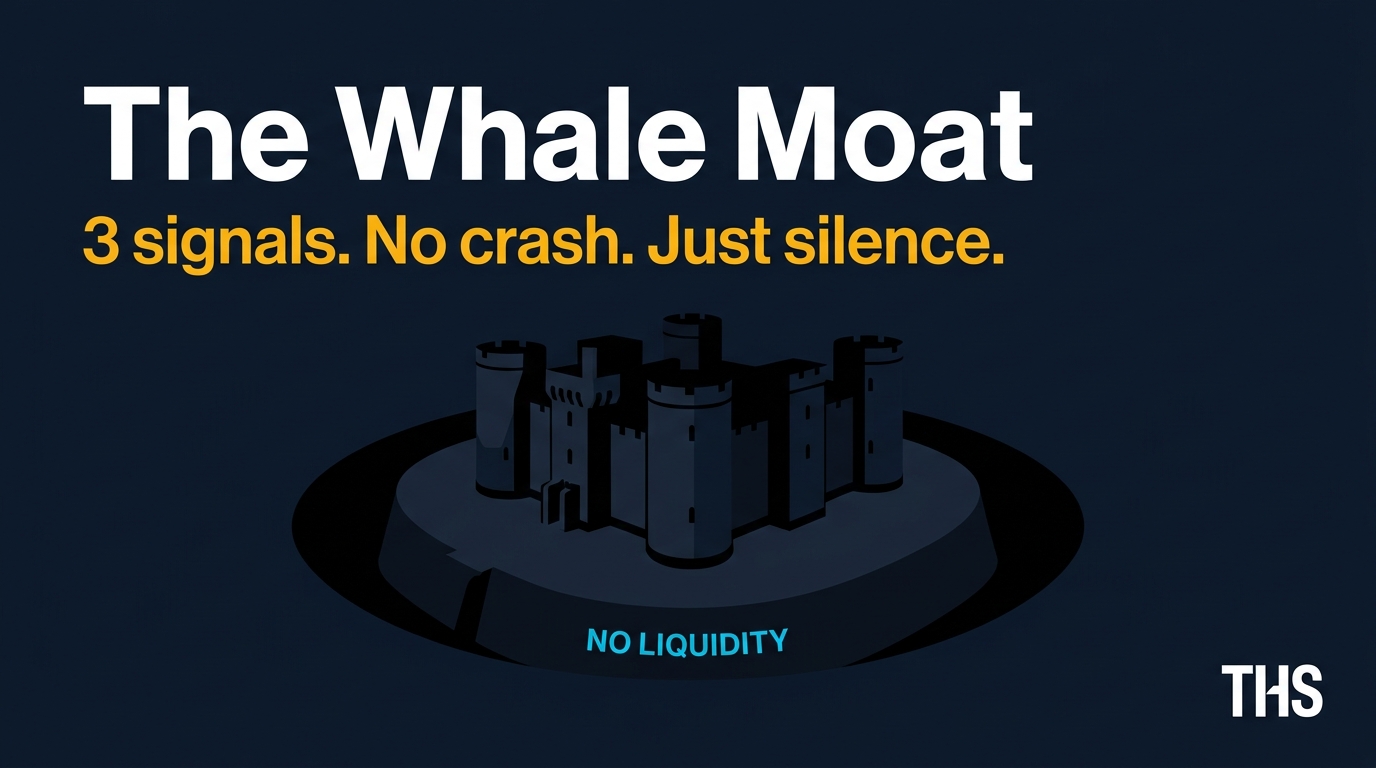 The Whale Moat DeFi collapse pattern — Token Health Scan