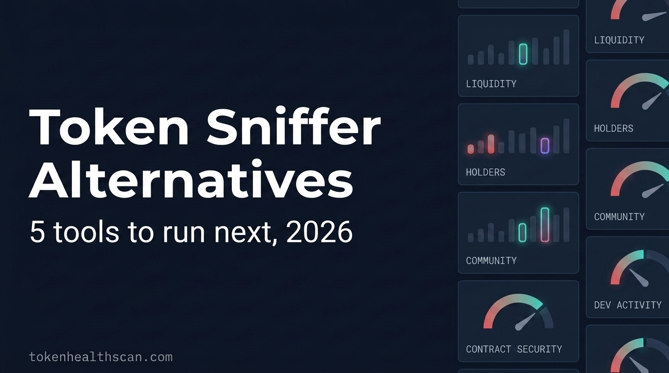 Token Sniffer Alternatives (2026)